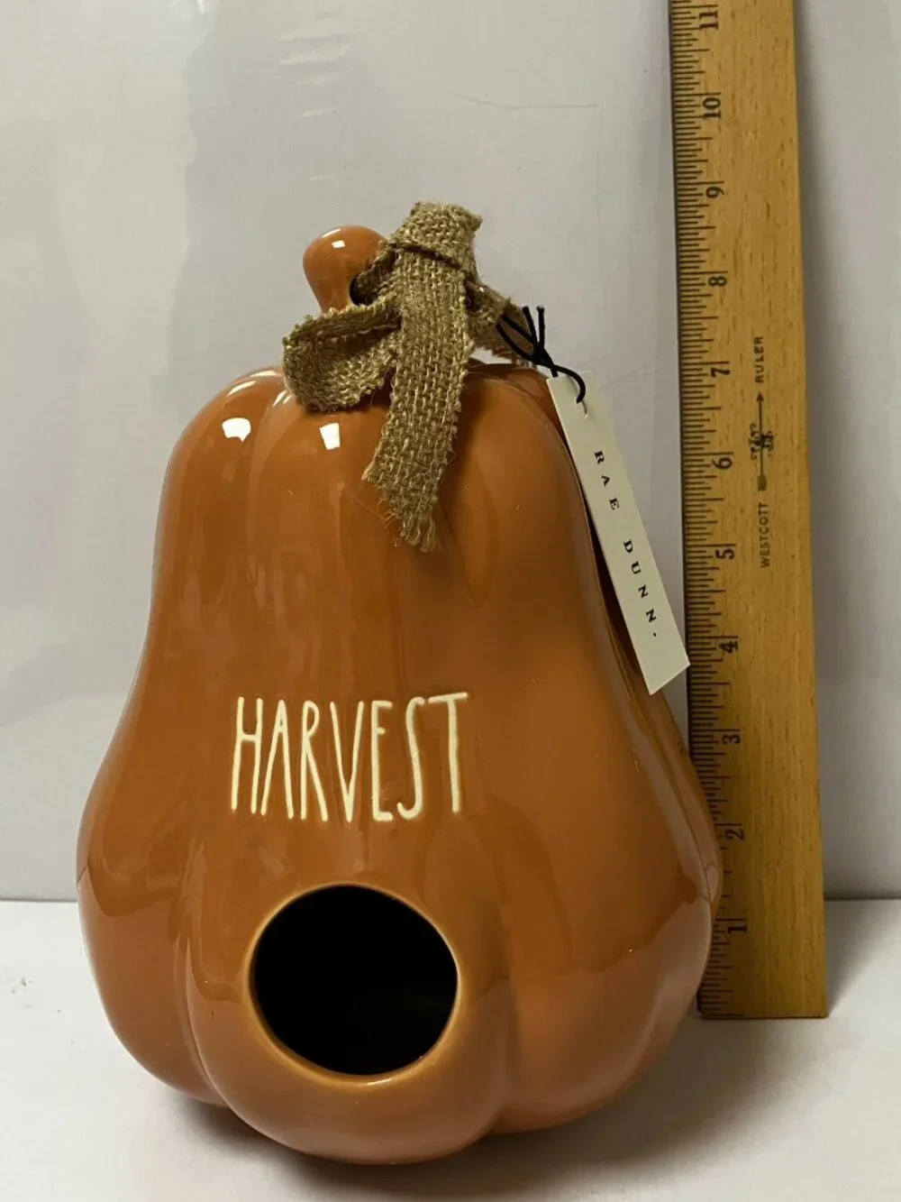 Rae Dunn Harvest Bird Feeder Brand New in Box 8.5x6x6